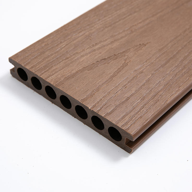 Outdoor Weather Durable Floor Co-extrusion Composite WPC Decking