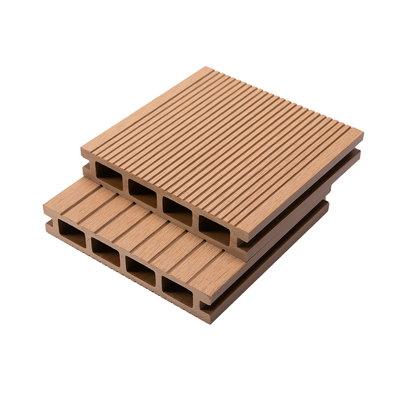 Four Square Holes Hollow Ordinary WPC Decking