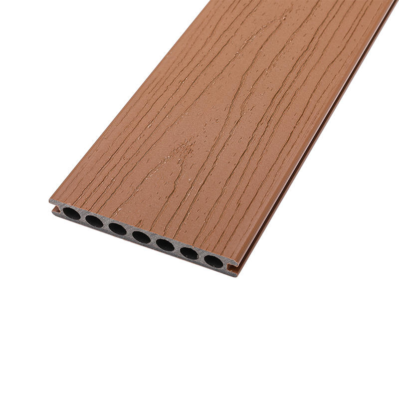 Seven Round Holes Co-extrusion WPC Decking