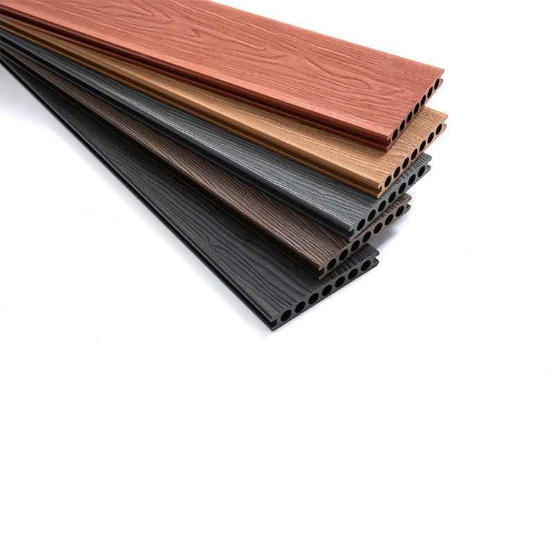 Single-sided slot 3D deep embossed WPC composite decking