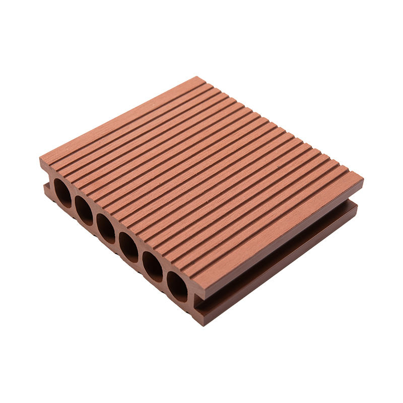 Six Round Holes Hollow Ordinary WPC Decking