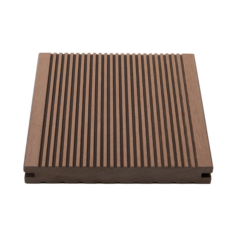 Single-sided slot solid ordinary WPC decking