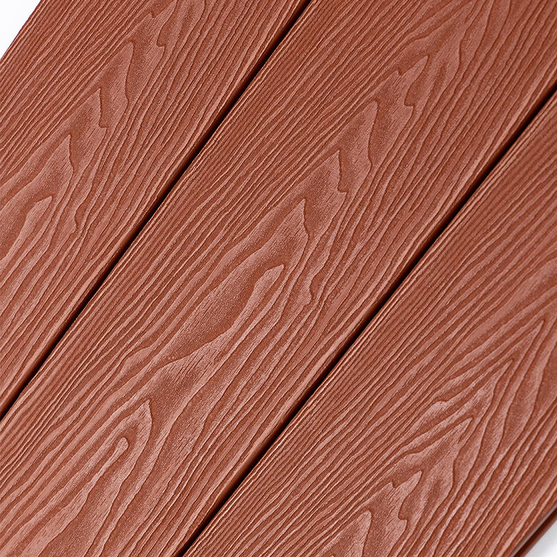 Single-sided slot 3D deep embossed WPC composite decking