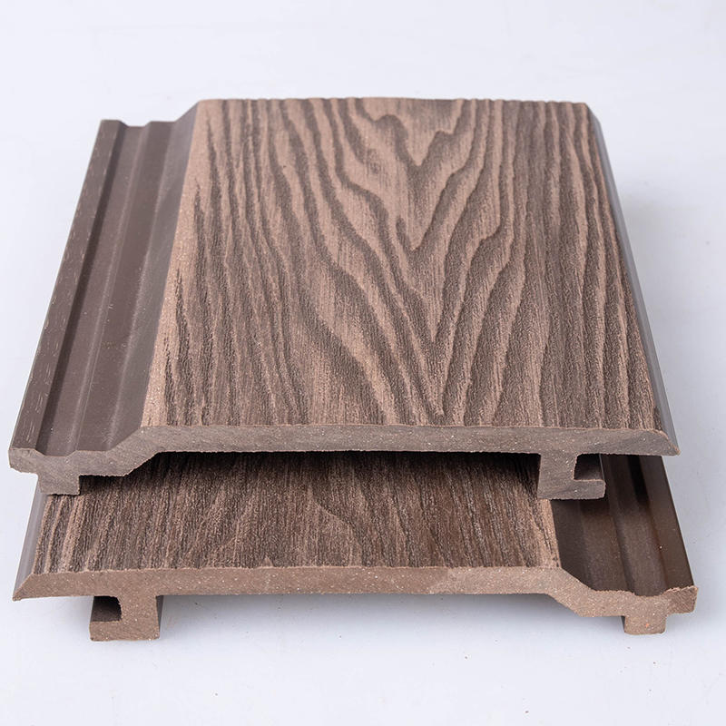 3D Embossing WPC Wall Panel Exterior Decorative panel