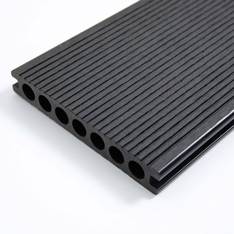 WPC Composite Round Hole Plate Outdoor WPC Decking Flooring