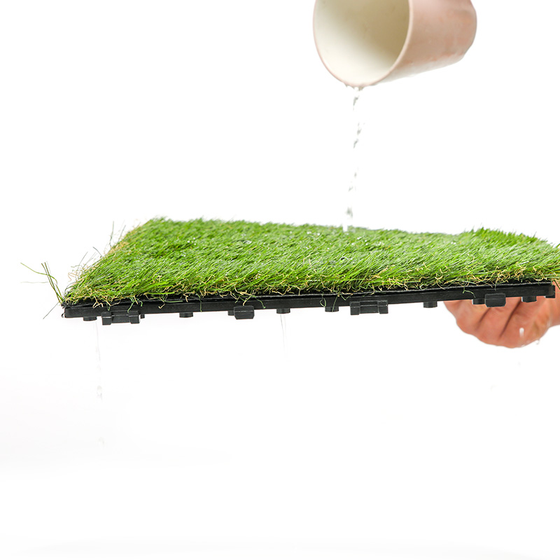 Outdoor Environmental Protection Artificial Grass Deck Tiles