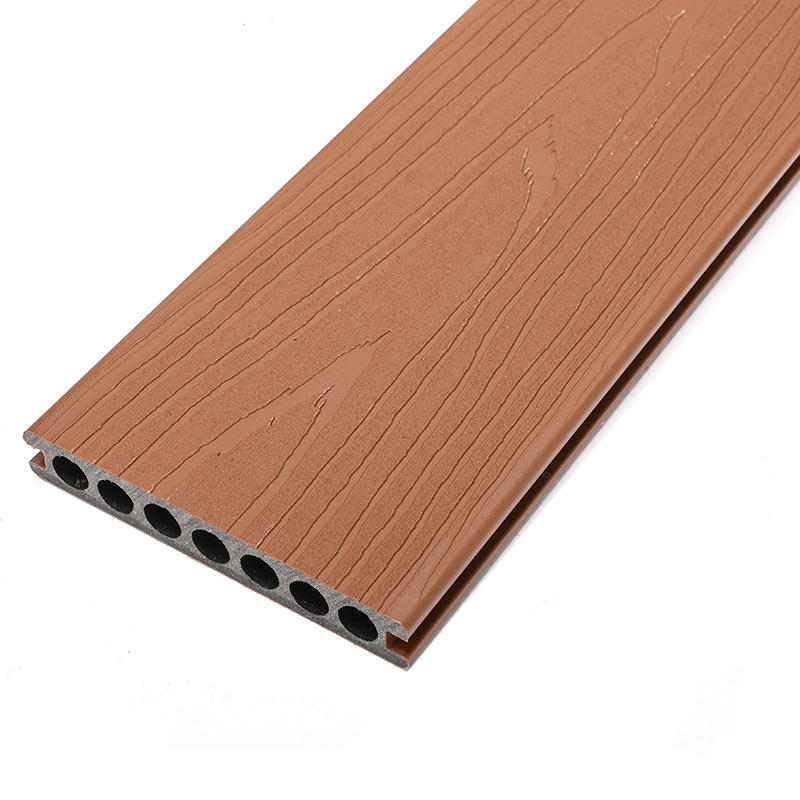 Co-extrusion WPC Decking Courtyard Wood Plastic Floor Decoration