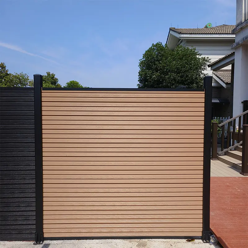 Long-Lasting Co-Extruded WPC Composite Garden Fence